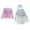 Pink, variant on Toddler Girls Bathing Suit Two Piece Swimsuit with Colorful Skirt Cute Tankini for Baby Toddler Kids Teen Swimwear Swimsuits
