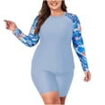 thumbnail image 2 of Warop Swimsuit Set for Women, with Built-in Bra No Underwire Modest Design, Two-Piece Tankini Swimsuit for Swimming and Beach Activities, 2 of 4