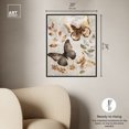thumbnail image 5 of Butterfly Dance V Elegant Butterfly Canvas Wall Art by Art Remedy, Black Floater Frame, 20"x24", 5 of 7