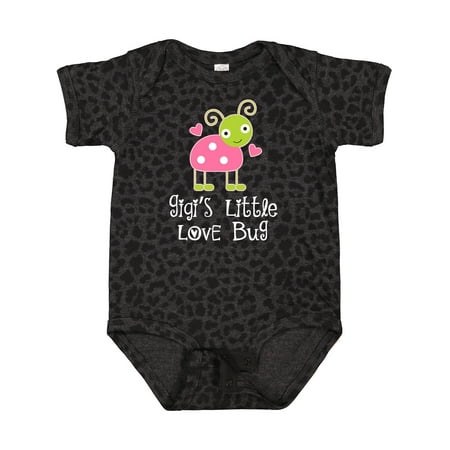 

Inktastic Gigi Valentines Day Grandchild Ladybug Gift Baby Girl Bodysuit