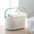 thumbnail image 3 of Linqz Plastic Storage Basket with Handles, Shower Caddy Organizer for Bathroom & Kitchen, 3 of 5