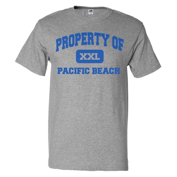 Property of Pacific Beach T shirt Funny Tee Gift