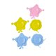 thumbnail image 1 of De Vajilla Para Niños, Ventosas De Silicona De Grado Alimenticio, Ventosa De Doble Cara, Platos Anticaída, Almohadillas De Ventosa Para Tazones De Bebé, Platos De Colores Aleatorios 5 Uds Yuarrent BA000531-00, 1 of 5
