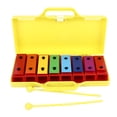 thumbnail image 1 of Xylophone, Jouet Musical 8 Notes Ton Précis Meilleur Apprentissage Jeu Amusant Qualité Sonore Réglable Instrument Glockenspiel pour Performance, 1 of 8