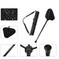thumbnail image 4 of Portable 4 Position Height Adjustable Stool Seat, Folding Fishing Chair, Black, 4 of 5