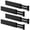 Black-2.4"H, Large, variant on 4 Kitchen Drawer Dividers Large  Adjustable Black Organizers Spring Loaded Works In Dresser Bathroom Bedroom Desk 2.4" H