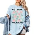 thumbnail image 4 of Boho Christian Strawberry T-Shirt – Fruits Of The Spirit Faith Graphic Tee, Cute Religious Shirt for Women & Men, 4 of 6