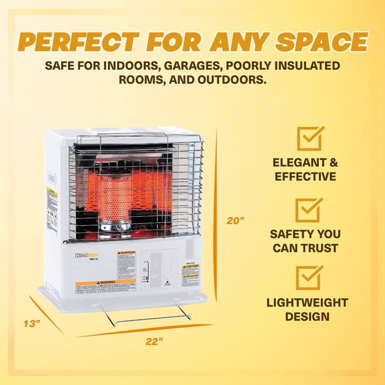natural gas are kerosene heaters safe in a garage