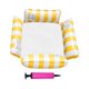 thumbnail image 3 of Sillón flotante Cola inflable reclinable premium amarillo, 3 of 8