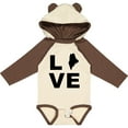 thumbnail image 3 of Inktastic Love Maine Boys or Girls Long Sleeve Baby Bodysuit, 3 of 5