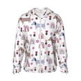 thumbnail image 2 of Lsque Cute Dog UPF 50+ Lightweight Sun Protection Men's Women's Long Sleeve Shirt, Hoodie Performance -Large, 2 of 9