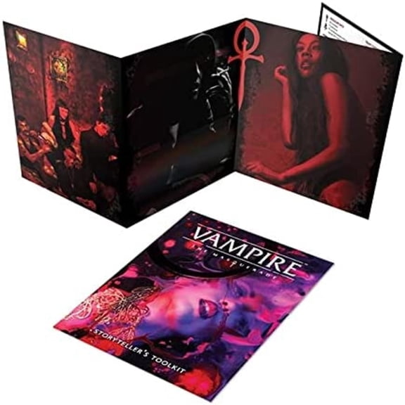 Vampire: The Masquerade 5th Edition Roleplaying Game Storyteller Screen and Toolkit