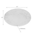 thumbnail image 2 of Lazy Susan En Marbre 12" Blanc, 2 of 3