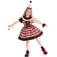 thumbnail image 4 of Grblisyd Cute Outfits for Girls Clown Dress Halloween Costume for Little Ones, 4 of 4