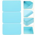 thumbnail image 3 of KAKOWELY 3pcs Small Tin Box Empty Rectangle Tinplate Box Tinplate Containers Tin Box With Lid,7.48"X4.72"X1.89", 3 of 5