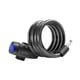 thumbnail image 4 of para bicicleta con 2 llaves, cable en espiral de 3,94 pulgadas para bicicleta de montaña, patineta, 4 of 8