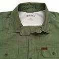 thumbnail image 5 of Orvis Men's Short Sleeve Woven Shirt Olive, 5 of 7