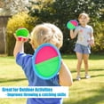 thumbnail image 3 of Juego de juguetes de playa Ayeboovi para niños Toss and Catch Ball con bolsa, 3 of 9