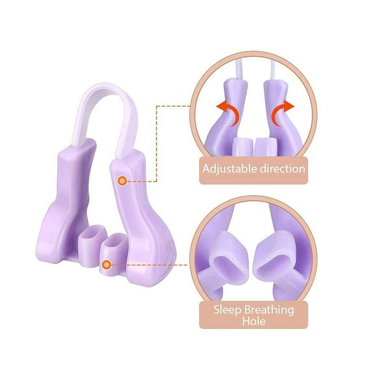 Soft Silicone Nose Shaper Clip, Invisible Nose Up Lifting Nose