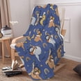 thumbnail image 2 of Sloth Blanket Sloth Gifts for Women Girls Plush Lightweight Flannel Fleece Kids Blanket All Season Cute Sloths Throw Blanket for Bed Couch Chair Funny Gifts for Sloth Lovers 60"x50", 2 of 6