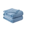 thumbnail image 3 of Southshore Fine Living, Inc. Oversized Throw Blanket for Full and Queen, Microfleece Blanket, Blue, 3 of 5