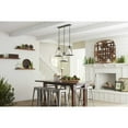 thumbnail image 3 of Progress Lighting, Range, 1-Light, Wall Sconce, Polished Nickel, Clear Seeded Glass Shade, 3 of 11