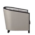 thumbnail image 2 of Chair with Curved Fixed Back and Shelter Arms, Beige, 2 of 5