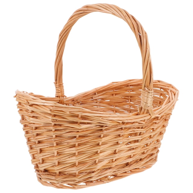 OHOIOLLA Cesta Para Picnic Y Jardín De Beige Con Y Asas Resistentes