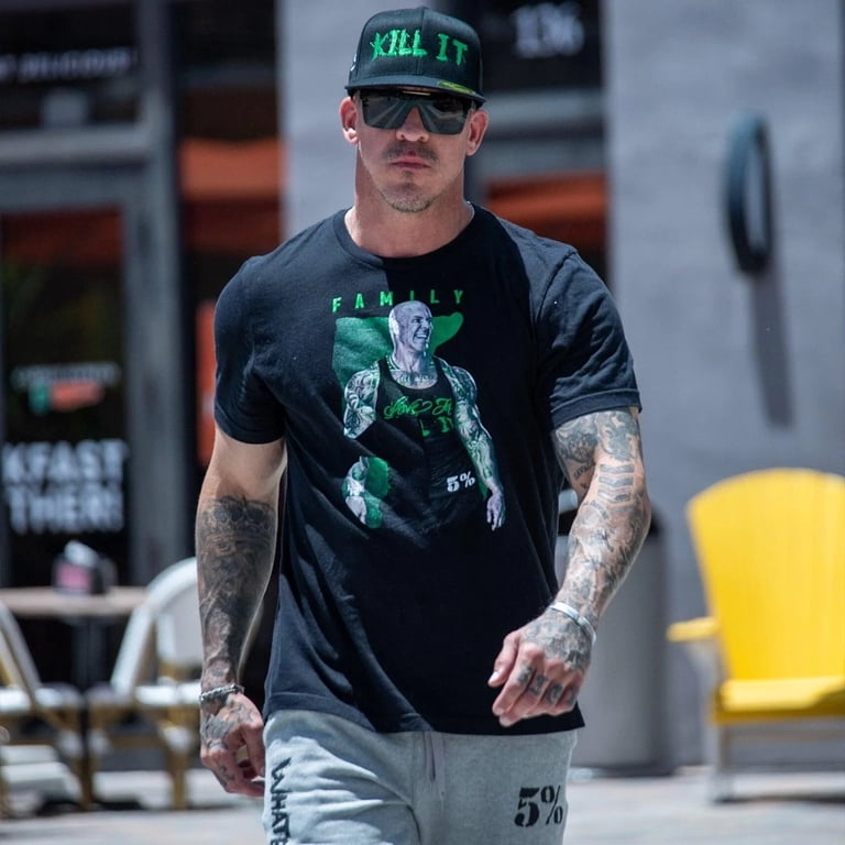 5% Nutrition Rich Piana Love It Kill It Black Trucker Hat 