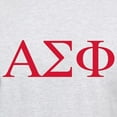 thumbnail image 3 of CafePress - Alpha Sigma Phi Greek Letters Cardinal T Shirt - Men's Classic Graphic T-Shirt, 3 of 4