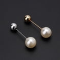thumbnail image 4 of Imitation Pearl Brooches - Double Stone Pins for Scarves, 5 Pieces/Set, 4 of 16