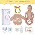 thumbnail image 3 of RSG Reborn Baby dolls Lifelike 17'' Soft Cloth Body with Accessories, Newborn Toy for Kids Age 3+, 3 of 6