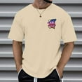 thumbnail image 2 of T-shirts à Imprimé au Dos pour Hommes Chemise d'Été pour Hommes T-Shirt à Manches Courtes T-Shirts Motif Mode Vêtements Rétro Chemise Décontractée T-Shirt Garçon Col Rond Grandes Tailles T-Shirt Hauts Légers T-Shirts Cool pour Hommes Taille Homme, 2 of 4