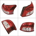 thumbnail image 2 of labwork Right Passenger Outer Side Tail Light 8155152600, TO2819133 Replacement for 2007-2011 Toyota Yaris Sedan Rear Brake Lamp, 2 of 6
