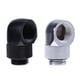 thumbnail image 4 of Conector de tubo de agua giratorio de 90 grados de rosca doble interior exterior G1/4 (negro) Tmvgtek Para Estrenar, 4 of 5