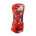 thumbnail image 3 of Plazatex Red Santa Micro plush Decorative All Season Red Color 50" X 60" Throw Blanket, 3 of 5