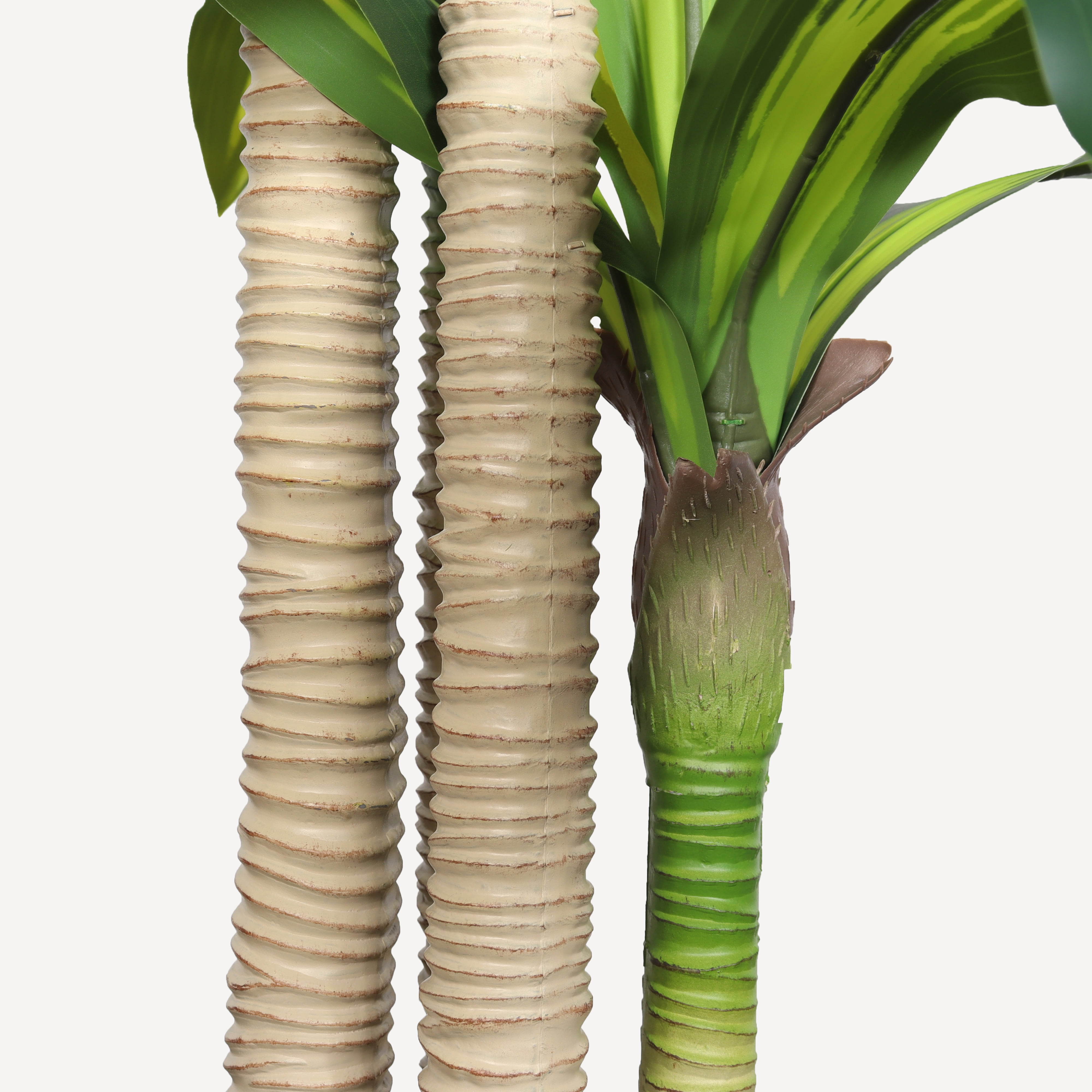 6FT Artificial Dracaena Tree with Black Plastic Pot,Faux Plants Indoor Outdoor Decor,Silk Plants for Home Decor Office