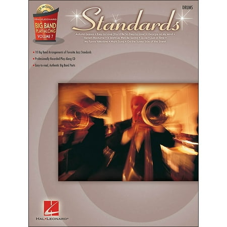 Big Band Drum - Hal Leonard Standards - Drums Big Band Play-Along Volume #7 (Book and CD)