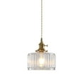 thumbnail image 1 of Mini Glass Pendant Light Fixture, Small Vintage Farmhouse Pendant Lamp, Retro Japanese Style Pendant Lighting, Single Pendant Light for Over Kitchen Sink Closet Dining Room Table Bar Entrance, 1 of 7