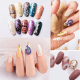 thumbnail image 5 of Bienvenido Nail Foil Broken Glass Paper Nail Film Holographic Nail Stickers Laser Nail Decals DIY Nail Art Decoration for Women Girls, 5 of 5