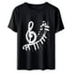 thumbnail image 5 of Blusa Informal Elegante Para Mujer, Camisas Para Hombre, Regalos, Camiseta Con Estampado de Letras, Manga Corta Odeerbi  ODB165905, 5 of 8