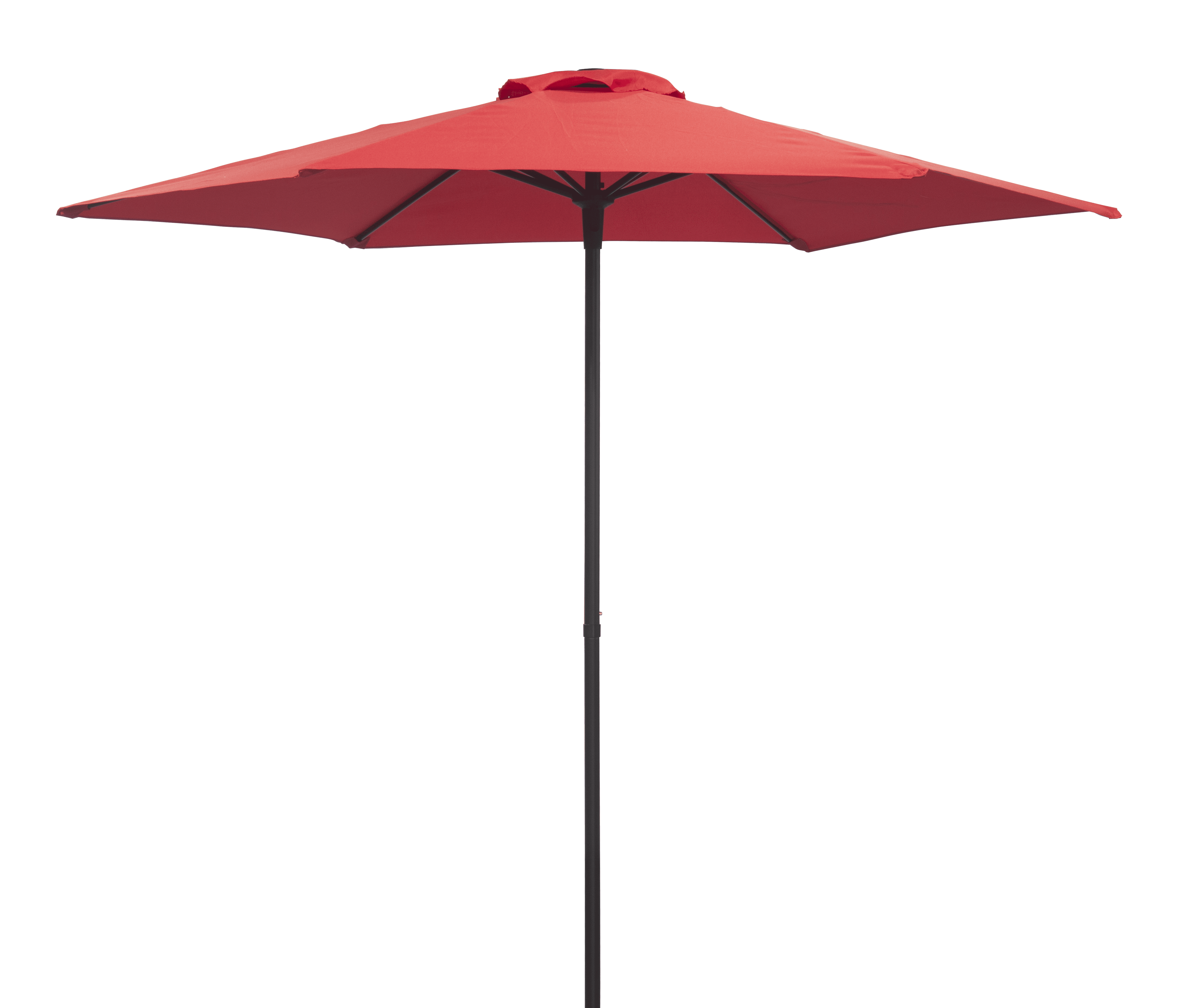 Donglin 87" Red Market Patio Umbrella, UV Resistant
