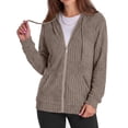 thumbnail image 2 of Rosvigor Womens Oversized Hoodies Lightweight Color Block Sweatshirts for Women Casual Hooded Shirts, 2 of 7