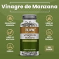 thumbnail image 3 of Vinagre de manzana 90 capsulas FLOW, 3 of 6