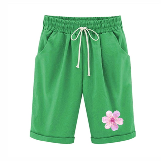 Birdeem Ensemble Haut et Short pour Femmes Shorts à Taille Élastique avec Cordon de Serrage