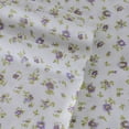 thumbnail image 2 of Laura Ashley Home - Sateen Collection - Sheet Set - 100% Cotton, Silky Smooth & Luminous Sheen, Wrinkle-Resistant Bedding, King, Blossoming Blue, 2 of 4