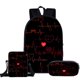 thumbnail image 1 of Set de mochilas unisex para escuelas de medicina y enfermería, 3 piezas, 1 of 1