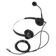 thumbnail image 2 of Auriculares binaurales H360TYPEC para negocios, de doble cara, para centros de llamadas, cursos en línea, conferencias telefónicas., 2 of 14
