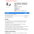 thumbnail image 2 of Inner CV Boot Kit - Compatible with 1992 - 2005, 2007 - 2010 Hyundai Elantra - Dorman, 2 of 2