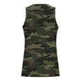 thumbnail image 4 of Yghzkop Fashion Men's Tank Tops 2025 Summer Casual Sleeveless Quick-Dry T-shirt Camouflage Printed Round Neck Slim Top for Gym Sport Outdoor Everyday Wear Activewear Camisole Workout Tops, 4 of 4